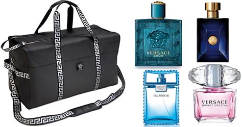 versace perfum bag|free versace bag with purchase.